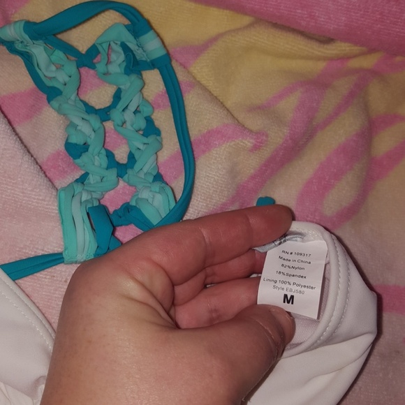 Radar bikini kids size m Junior braiding detail - Picture 4 of 4